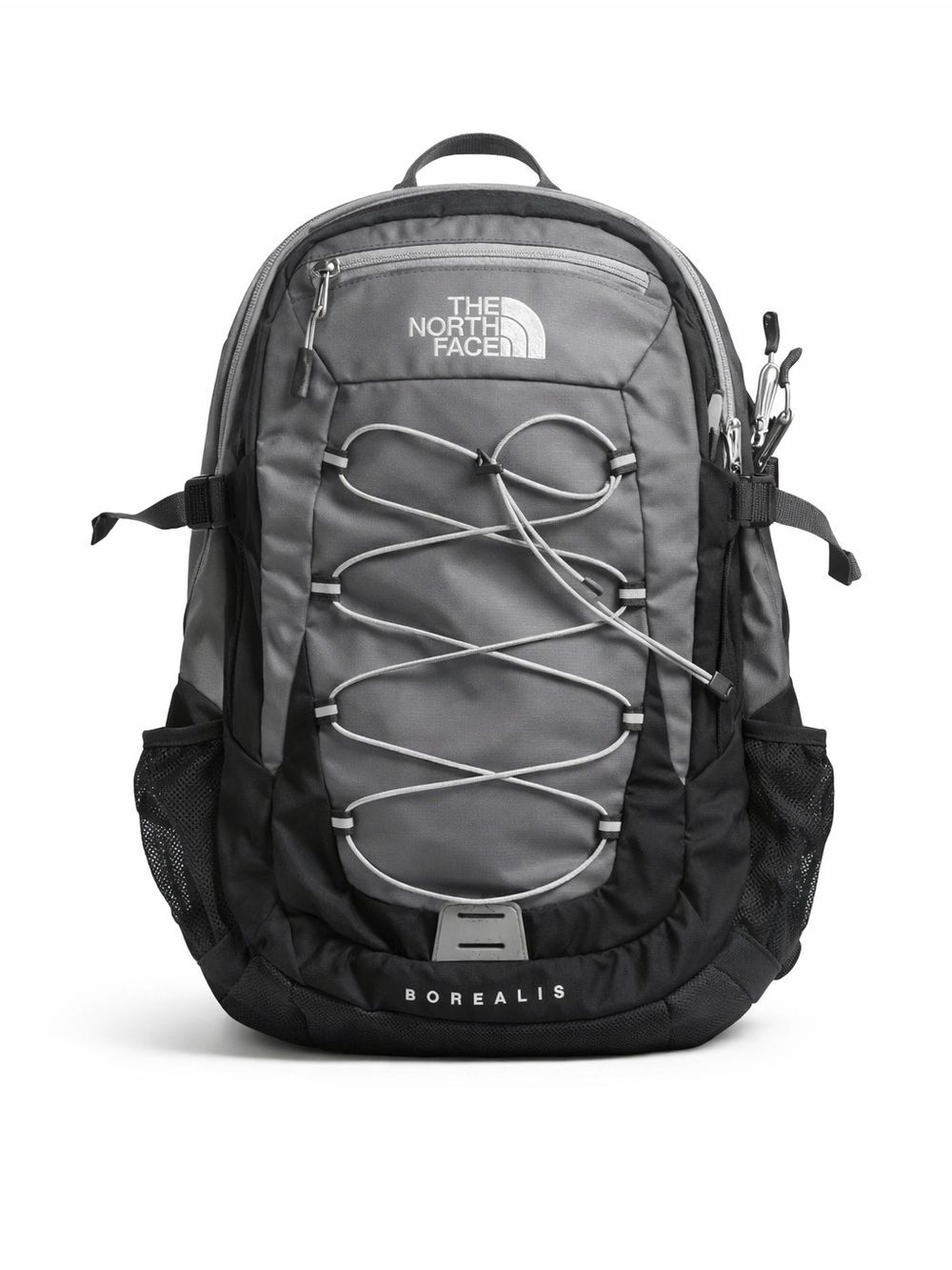 The North Face Borealis Backpack Gray/Black – Laptop Ready, Outdoor/Everyday - Picture 2 of 8